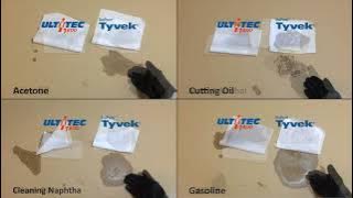 ULTITEC1800 & Tyvek Fabric Test