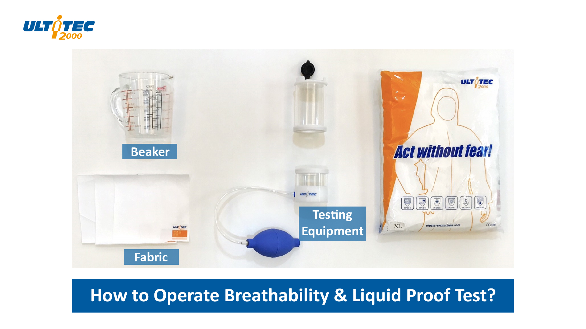 ULTITEC｜New Breathability and Liquid-proof Testing Equipment